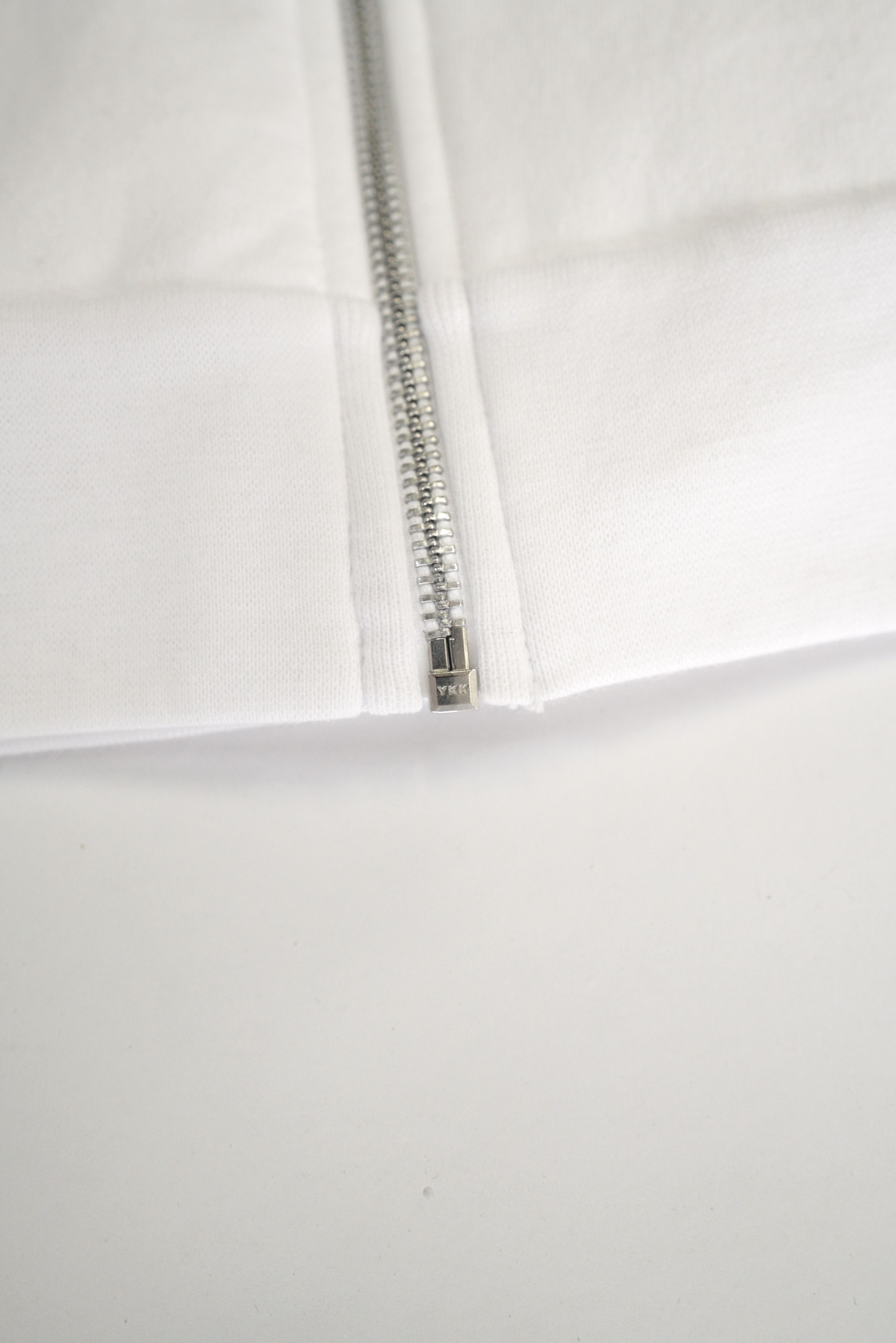 Chrome Hearts Chrome Hearts Beaded Horseshoe Logo White Zip Up Hoodie Size US S / EU 44-46 / 1 - 5 Thumbnail
