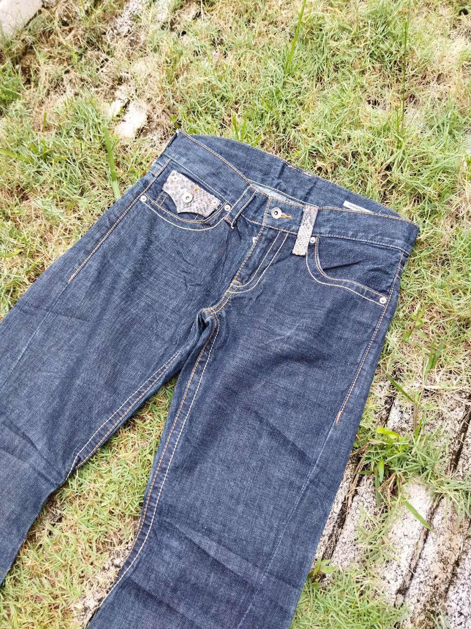 semanticdesign Japanese Semantic Design Snake Design Flared Jeans Size US 35 - 9 Thumbnail