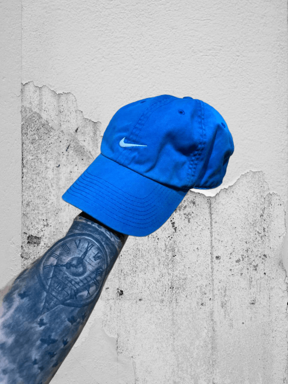 Nike NIKE VINTAGE RARE BIG SWOOSH CAP 90’S Size ONE SIZE - 1 Thumbnail