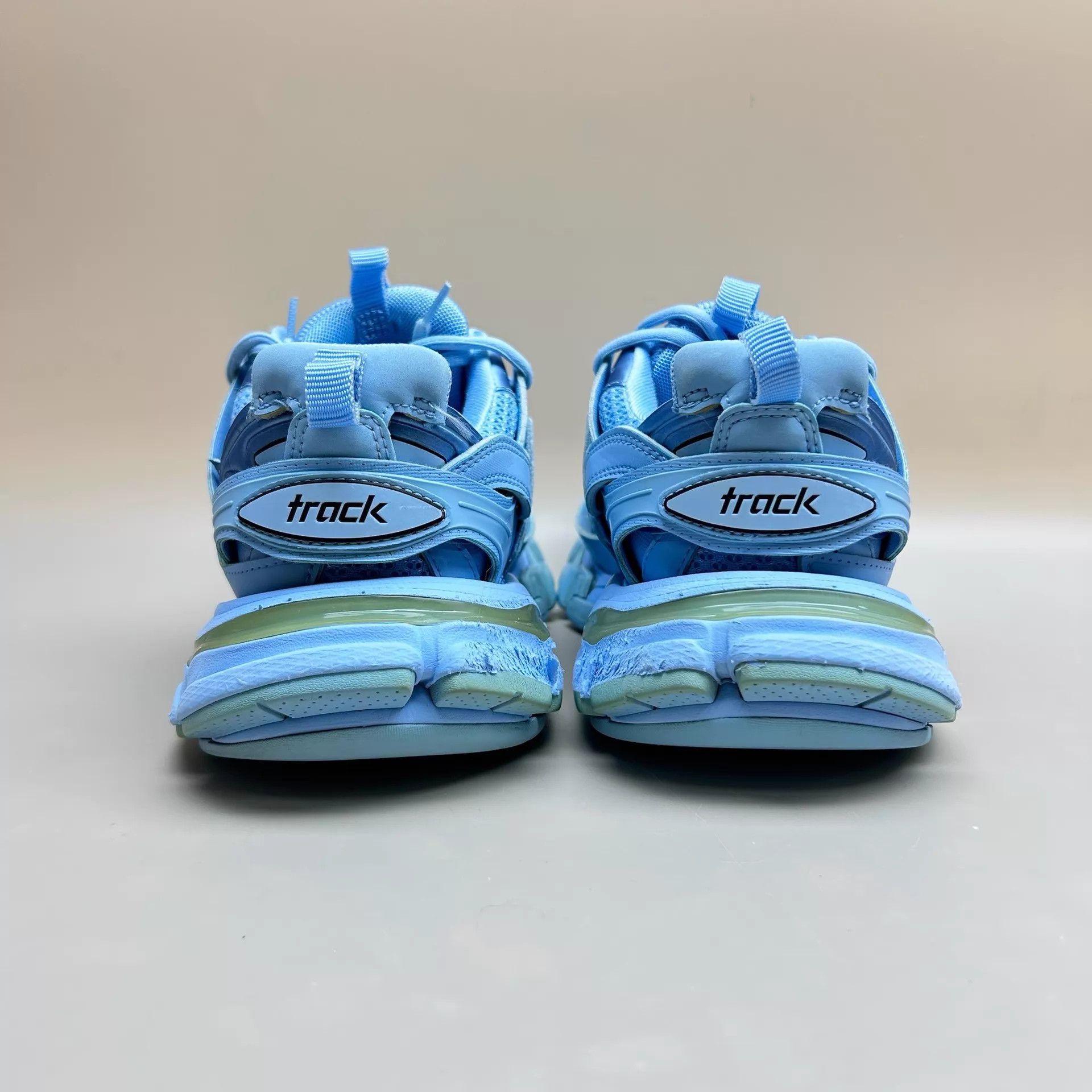 Balenciaga Balenciaga Track Light Blue Platform Sneaker 95 New EU 36 Size US 5.5 / IT 35.5 - 2 Thumbnail