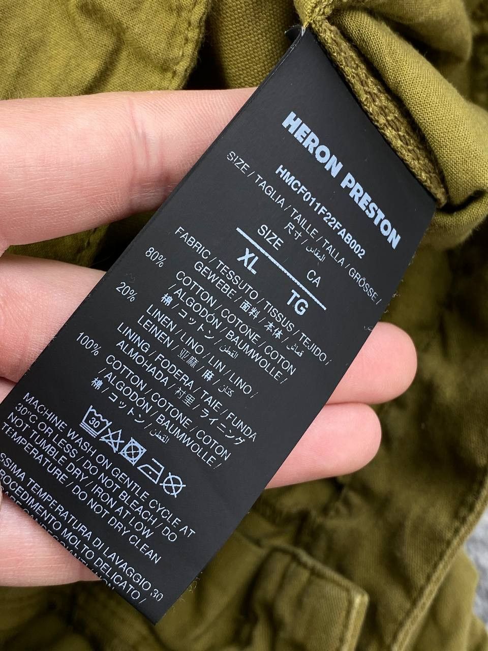 Heron Preston Heron Preston Cargo Pants Men Size XL Green Size US 36 / EU 52 - 15 Thumbnail