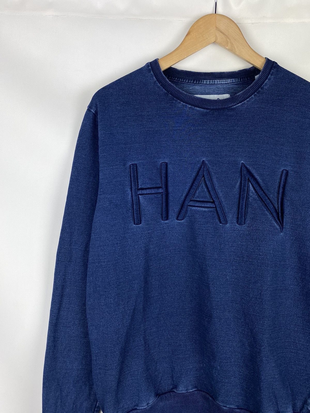 Han Kjobenhavn Han Kjobenhavn Bla men’s denim style sweatshirt pullover Size US L / EU 52-54 / 3 - 4 Thumbnail