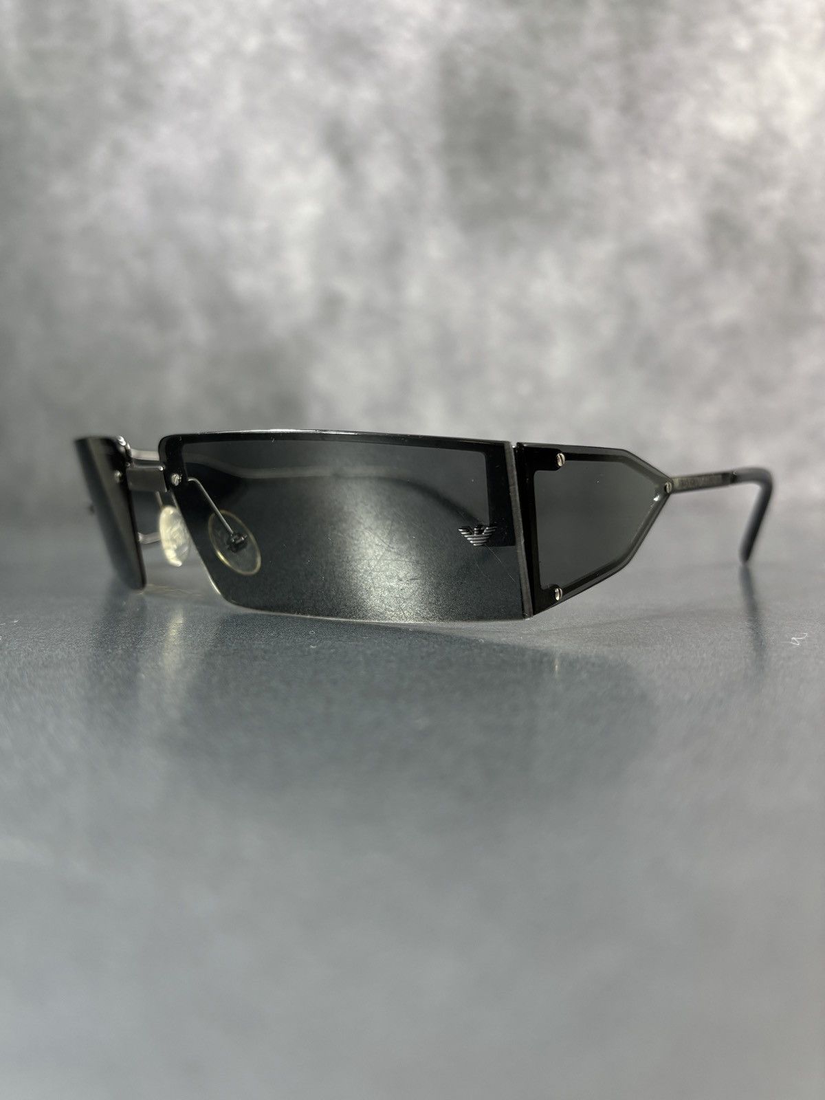 Emporio Armani Emporio Armani Sunglasses Side Shield Metal 9112/S Giorgio Size ONE SIZE - 1 Thumbnail