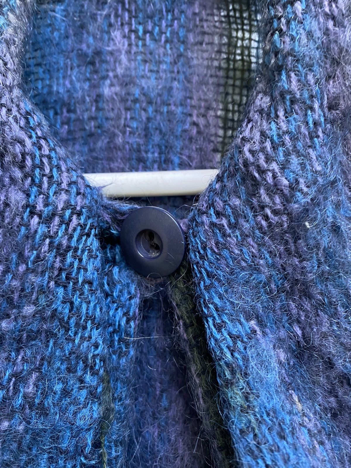 Donegal Tweed Donegal Design Handwoven Mohair Shawl Strap Poncho Size US L / EU 52-54 / 3 - 11 Thumbnail