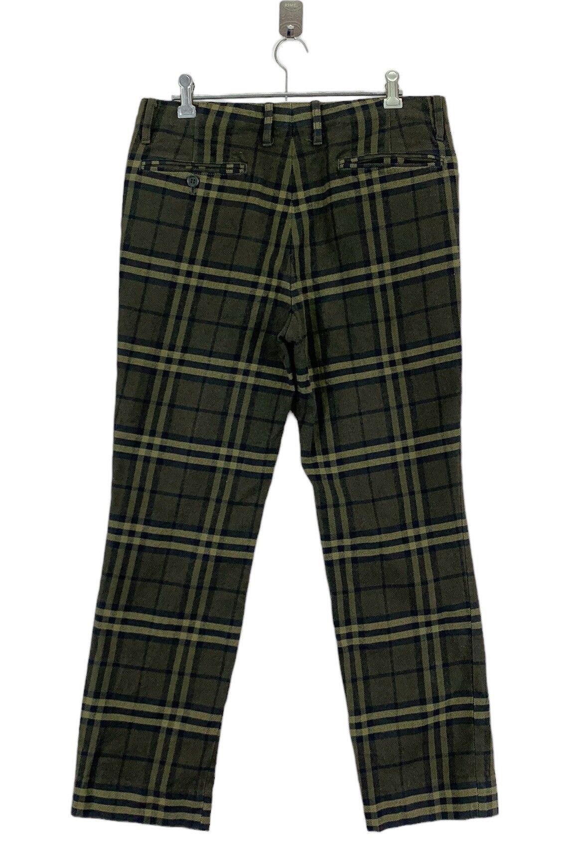 Yohji Yamamoto A.A.R YOHJI YAMAMOTO SIGNATURE TARTAN PANT Size 31" - 5 Thumbnail