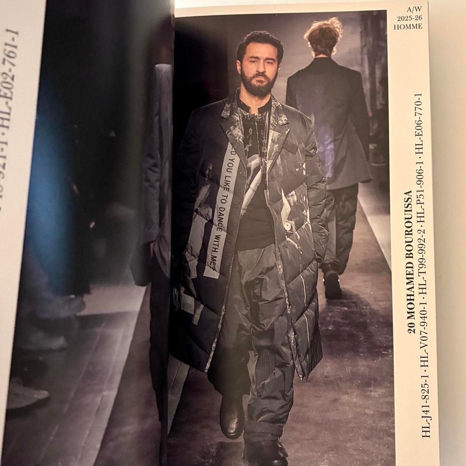 Japanese Brand × Yohji Yamamoto Yohji Yamamoto Autumn Winter 2025-26 Homme lookbook Size ONE SIZE - 3 Thumbnail
