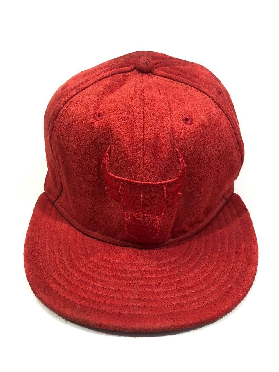 NBA × New Era New Era Bulls Red Cap NBA Size ONE SIZE - 1 Thumbnail