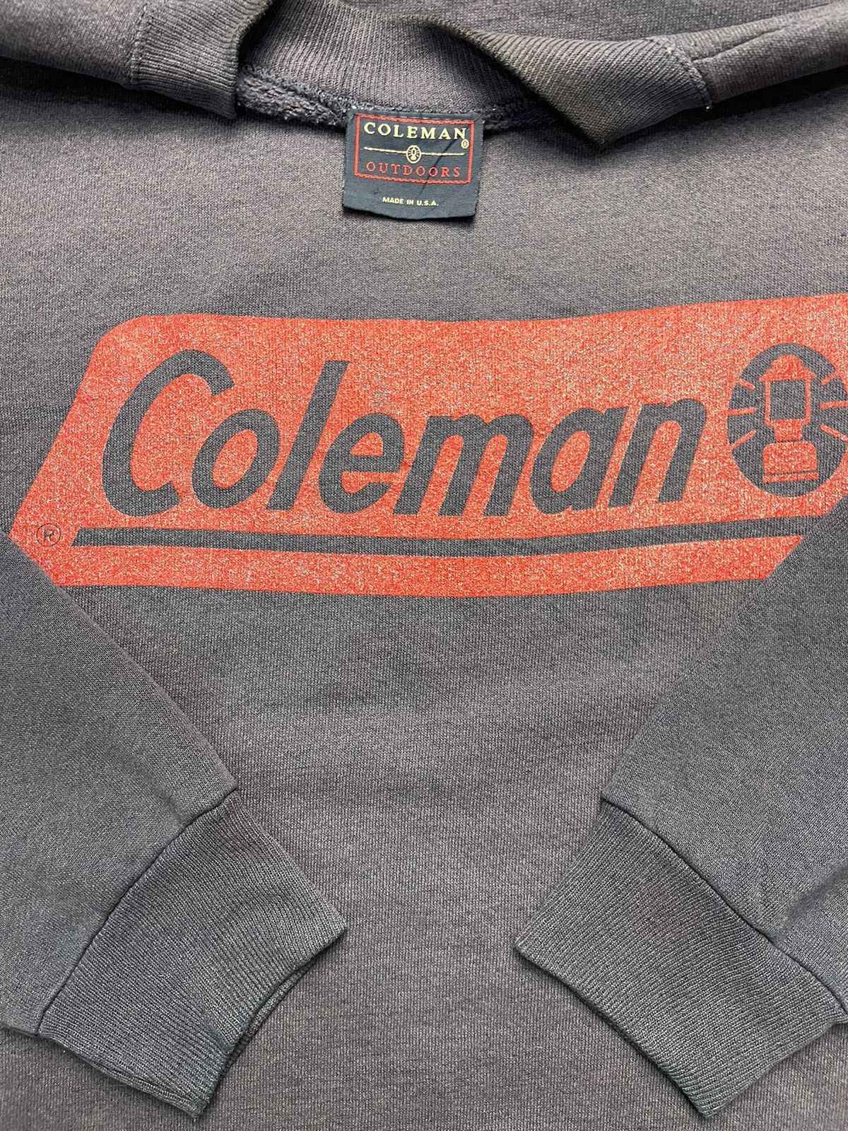 Coleman × Vintage Vintage Coleman Made In USA Sweatshirt Size US XL / EU 56 / 4 - 4 Thumbnail