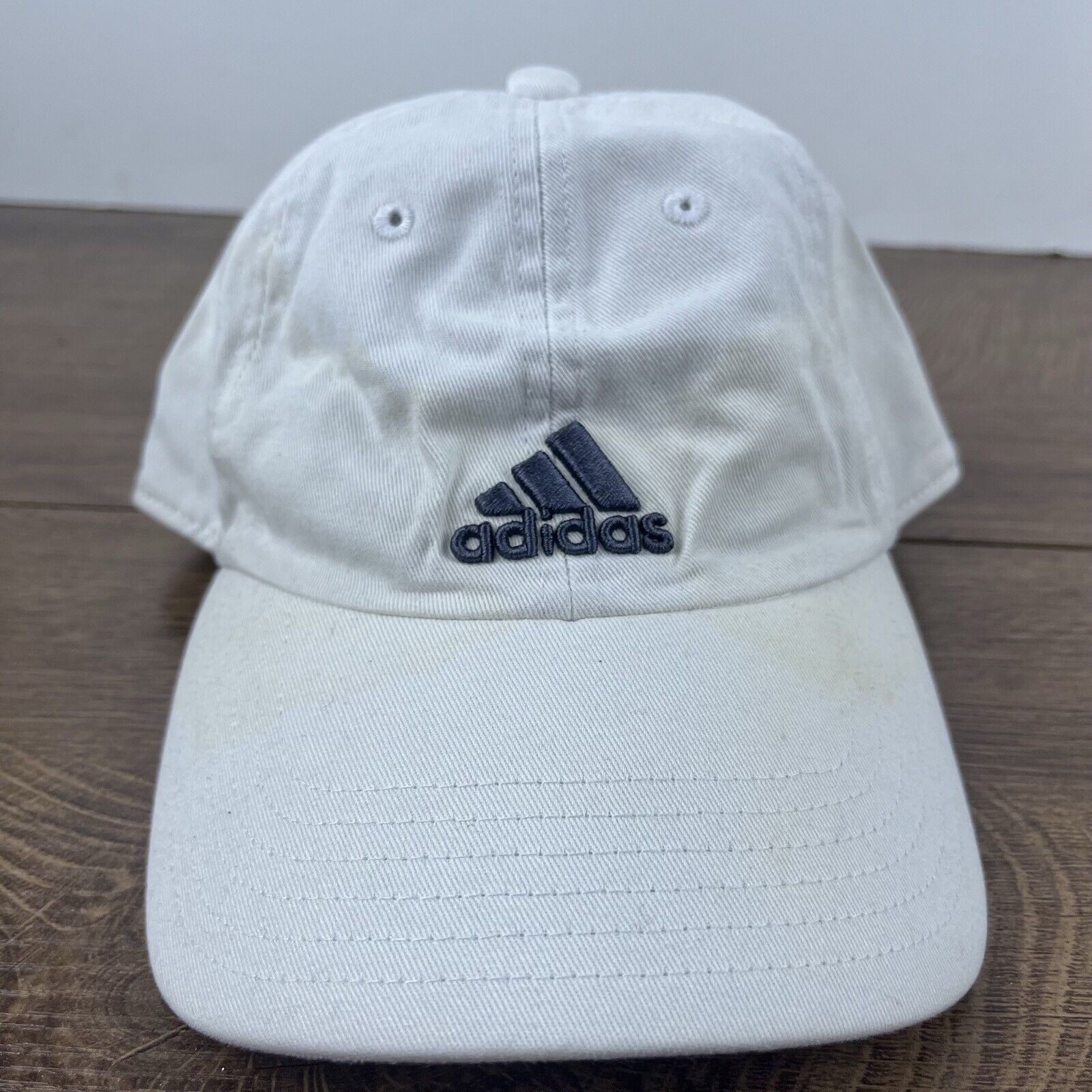 Adidas Adidas Athletic Hat Adidas Cap Baseball White Hat Adjustable Size ONE SIZE - 2 Thumbnail