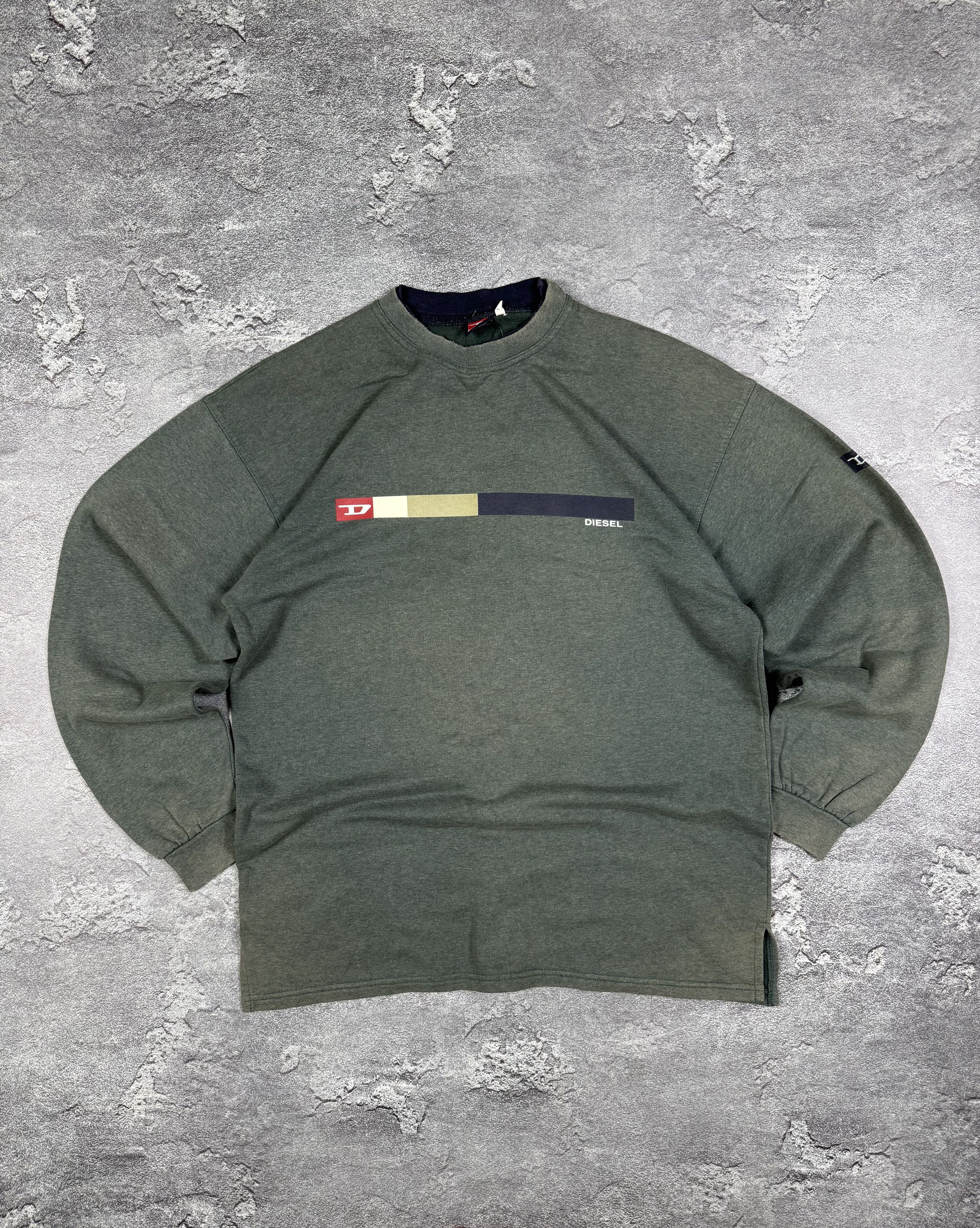 Diesel Diesel 2000s Vintage Sweatshirt Size M Streetwear Retro Size US XL / EU 56 / 4 - 1 Thumbnail