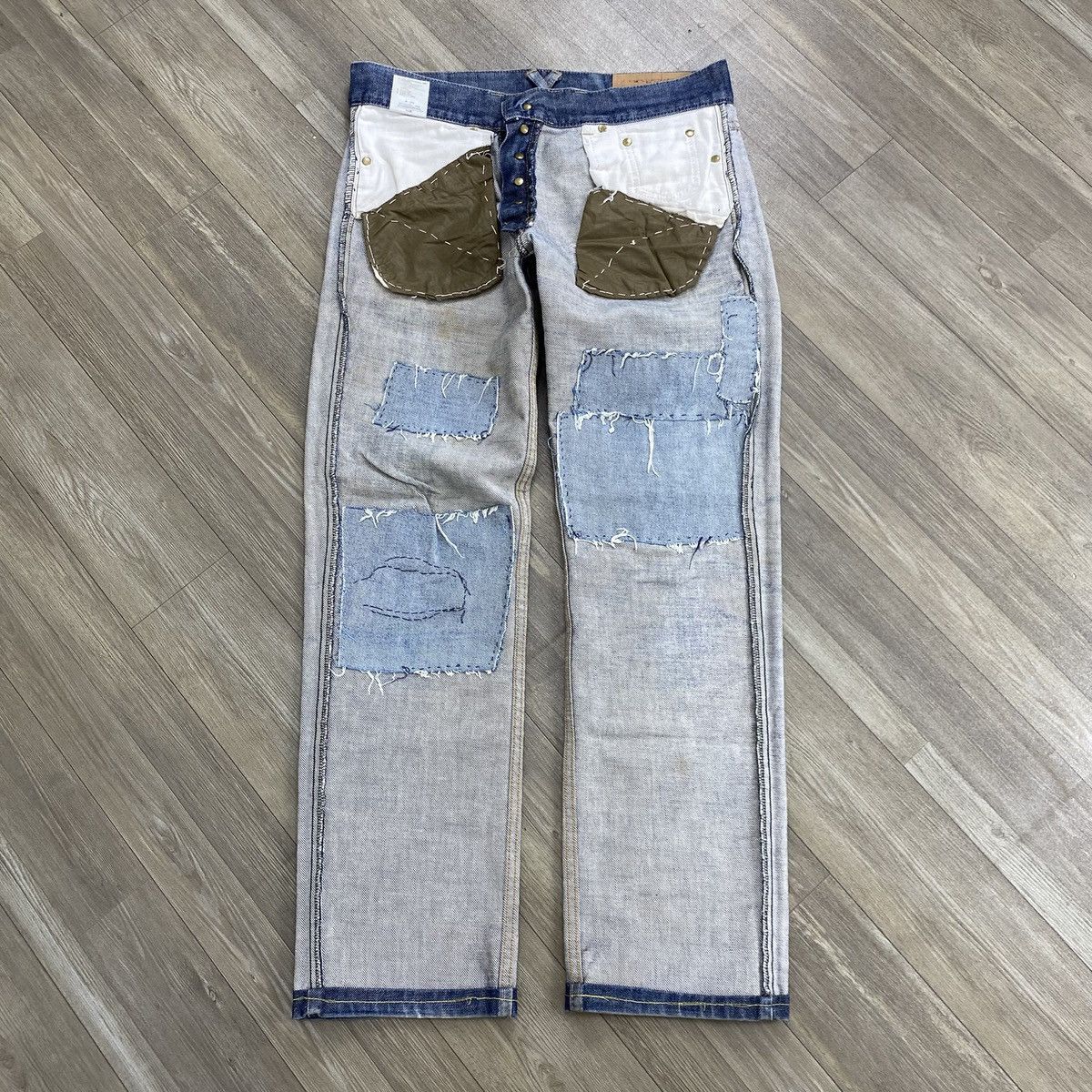 Beauty Beast 2000s Beauty Beast Distressed Punk Lgb Denim Pants Size US 32 / EU 48 - 21 Thumbnail