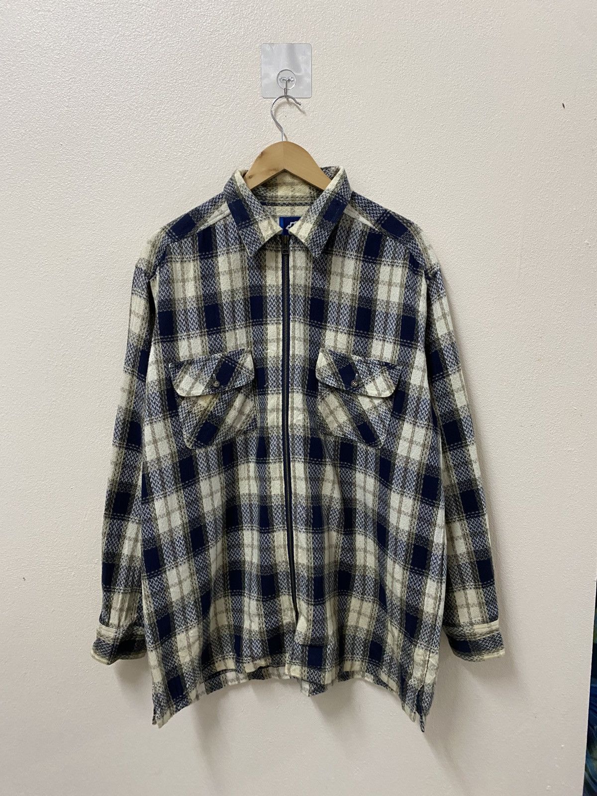 Mr. Junko Vtg Mr Junko Jacket Plaid Flanel Size US L / EU 52-54 / 3 - 2 Thumbnail