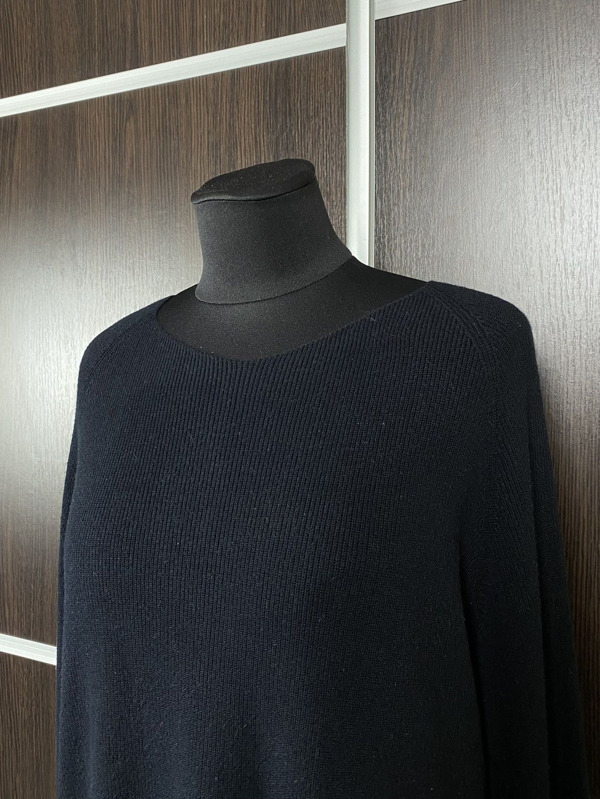 Annette Gortz × Designer Annette Gortz Black Knit Designer Sweater pullover Size L / US 10 / IT 46 - 2 Thumbnail