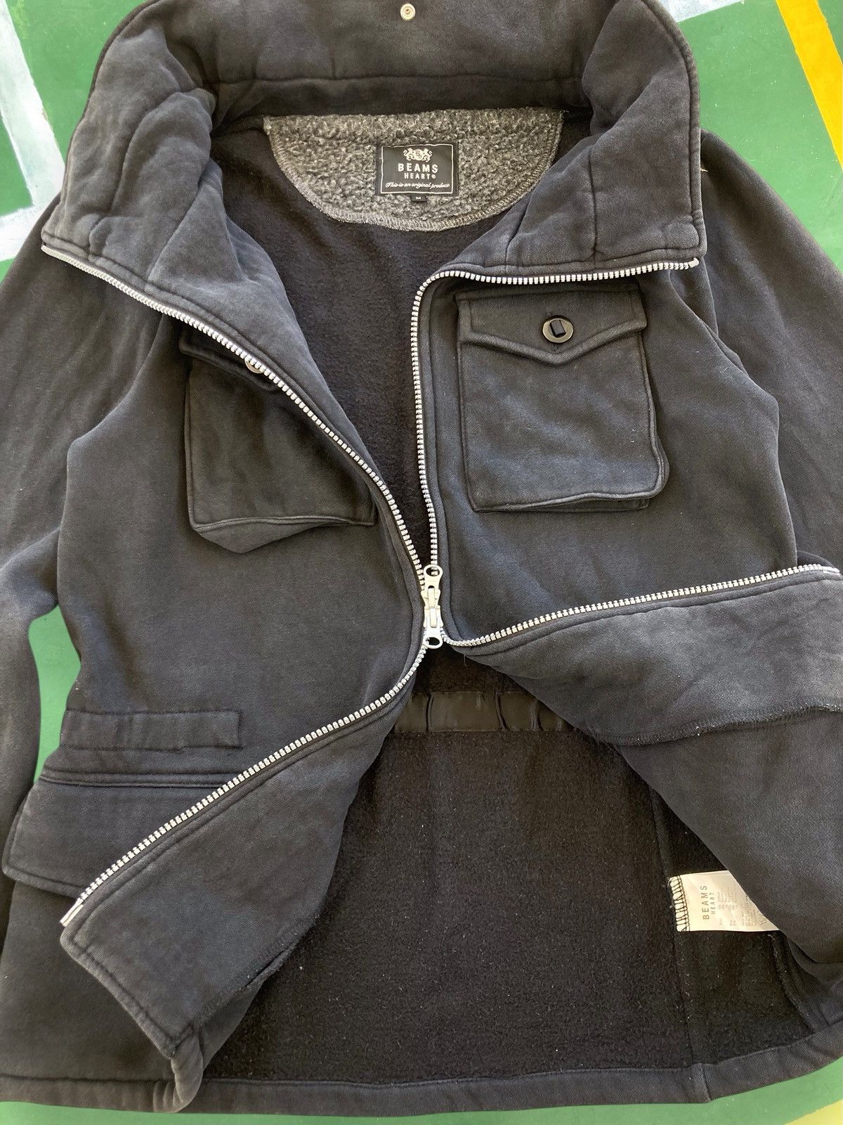 Beams Plus Beams Heart Bono multi pocket Jacket packable hood Size US L / EU 52-54 / 3 - 6 Thumbnail