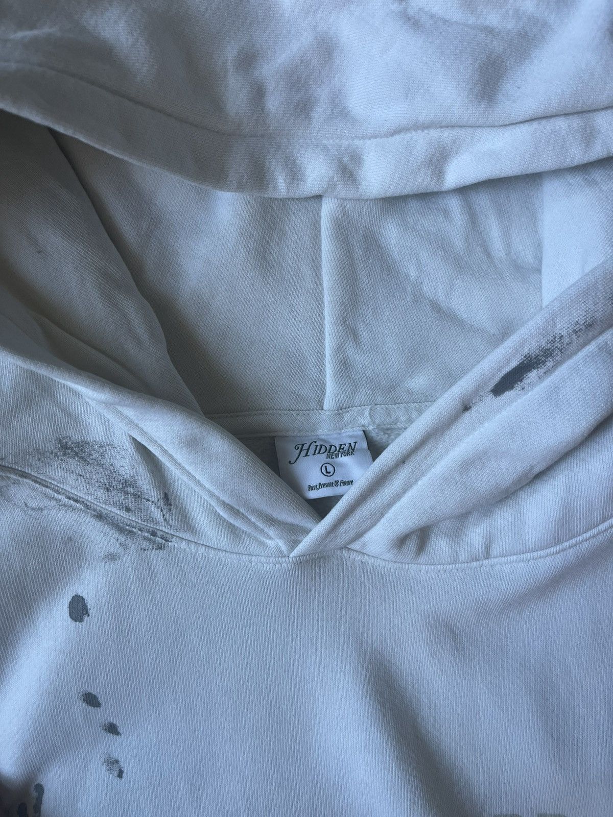 HIDDEN HIDDEN H-Logo Painted Hoodie Size US L / EU 52-54 / 3 - 2 Thumbnail