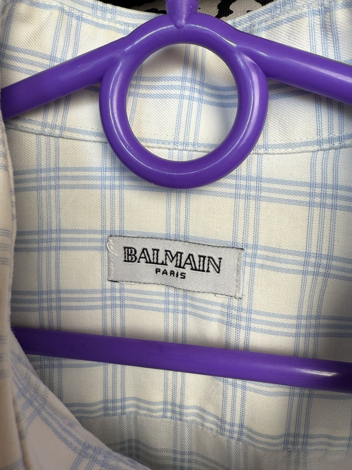 Balmain Vintage Balmain Shirt Size US L / EU 52-54 / 3 - 7 Thumbnail
