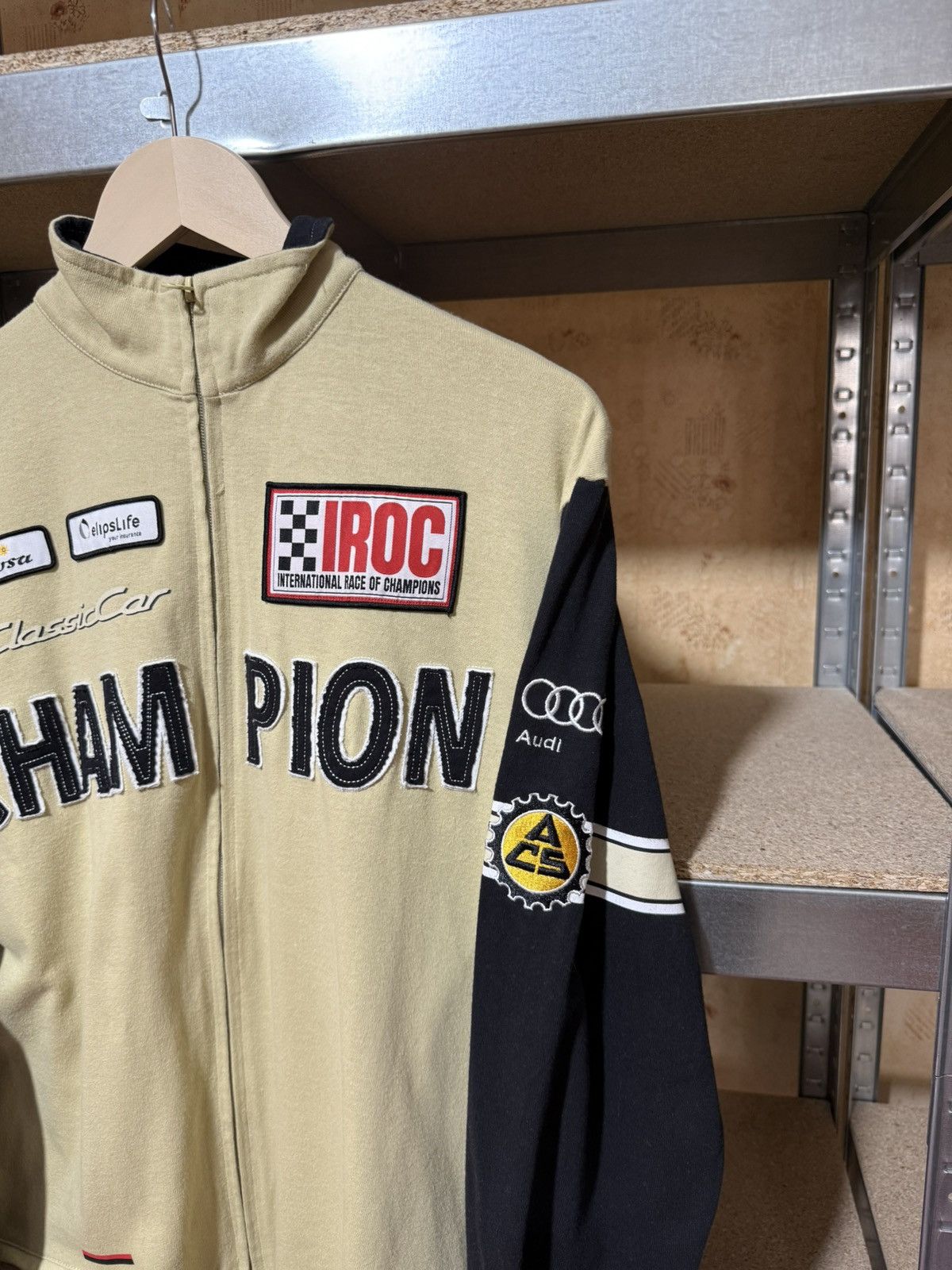 Audi × Vintage Vintage Audi Champion Classic Car IROC Racing Light Jacket Size US L / EU 52-54 / 3 - 4 Thumbnail