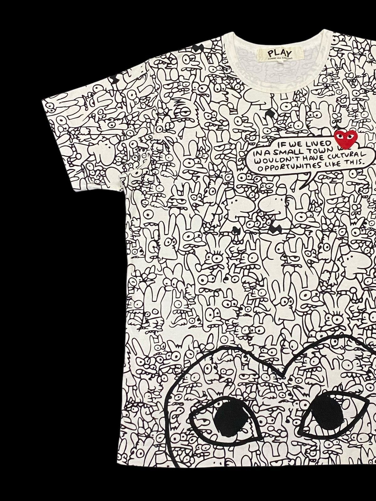 Comme des Garcons × Comme des Garcons PLAY AD2009 Comme Des Garçons Play X Matt Groening Shirt Size US L / EU 52-54 / 3 - 6 Thumbnail