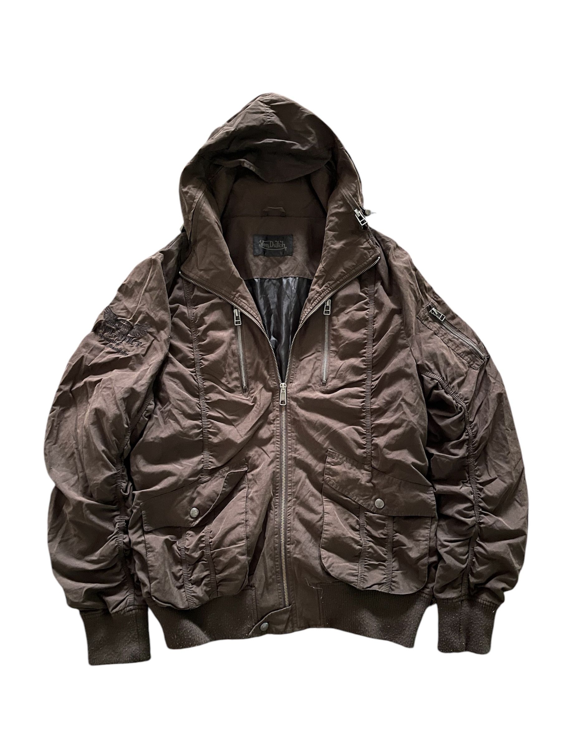 Von Dutch Hoodie Winkle Jacket
