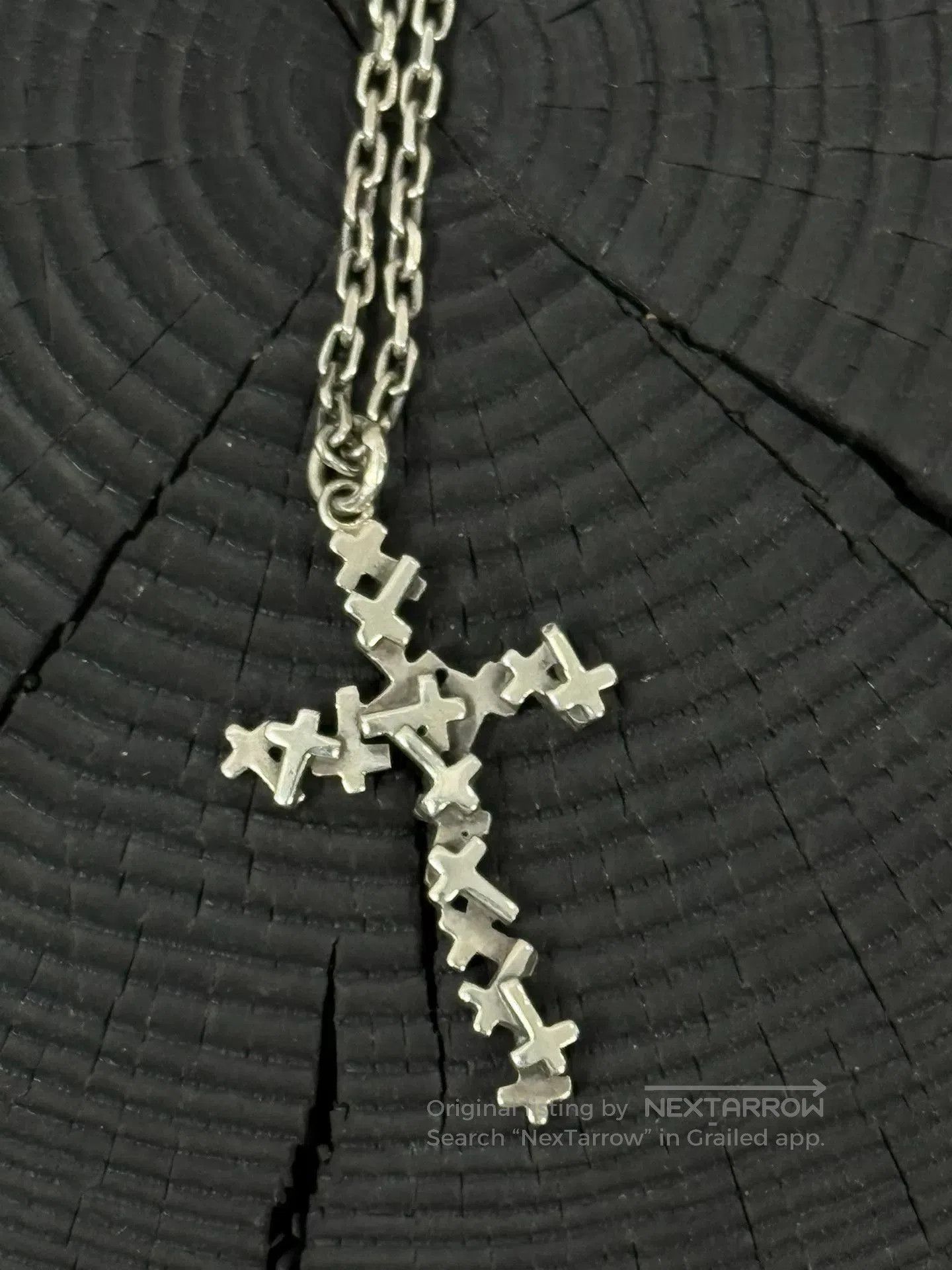Undercover UNDERCOVER Silver Cross Necklace. Size ONE SIZE - 2 Thumbnail