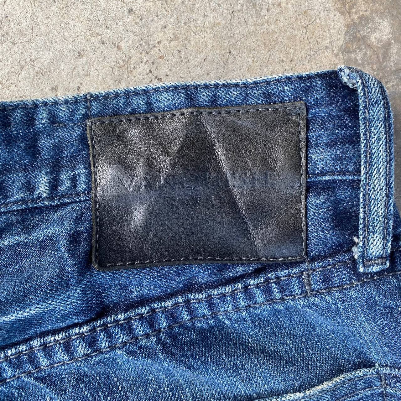 Tornado Mart RYO ISHIKAWA BY VANQUISH TOKYO JAPAN DISTRESSED BLUEWASH Size US 28 / EU 44 - 8 Thumbnail