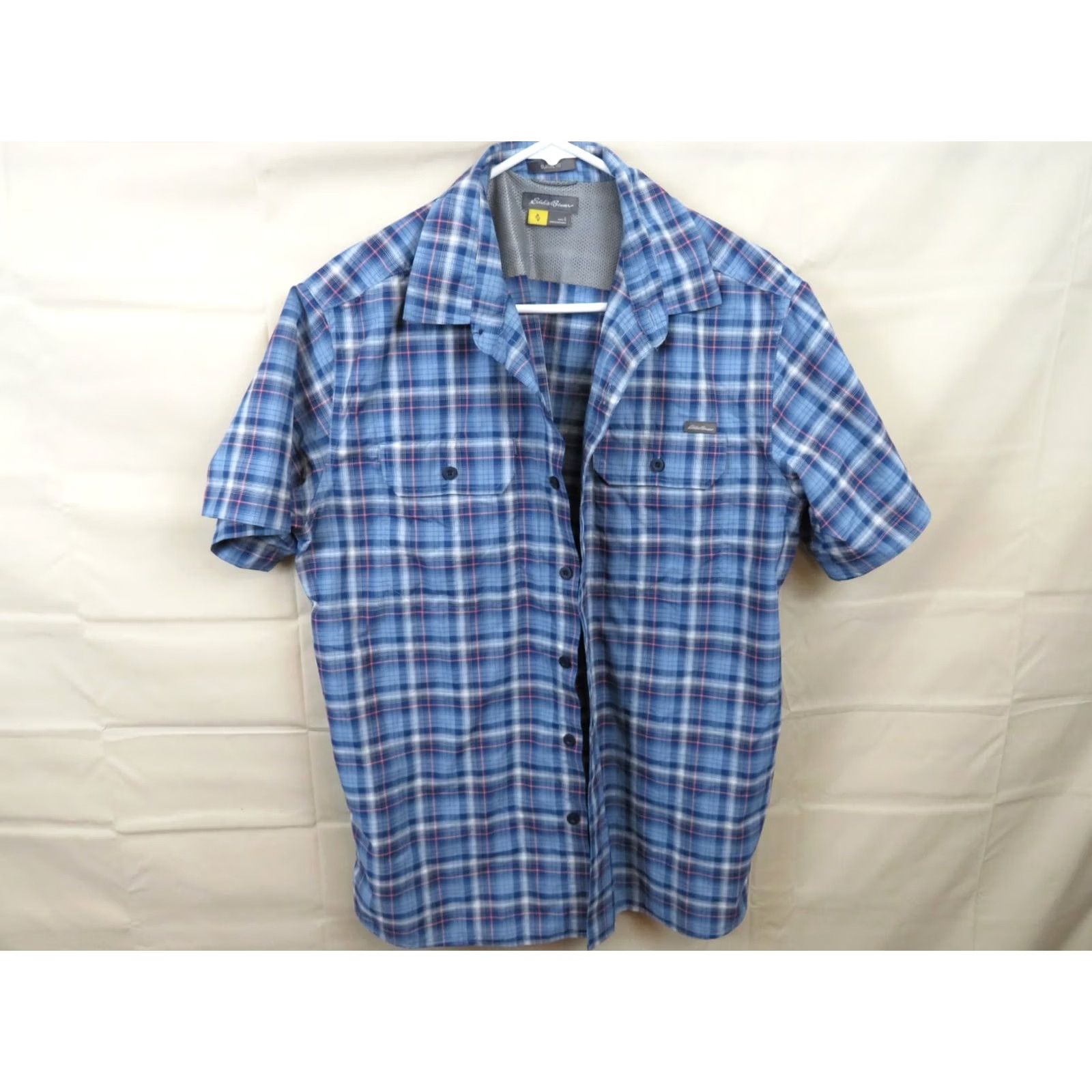 Eddie Bauer Eddie Bauer Shirt size L Short sleeve plaid Classic fit Button down sportswear Size US L / EU 52-54 / 3 - 2 Thumbnail