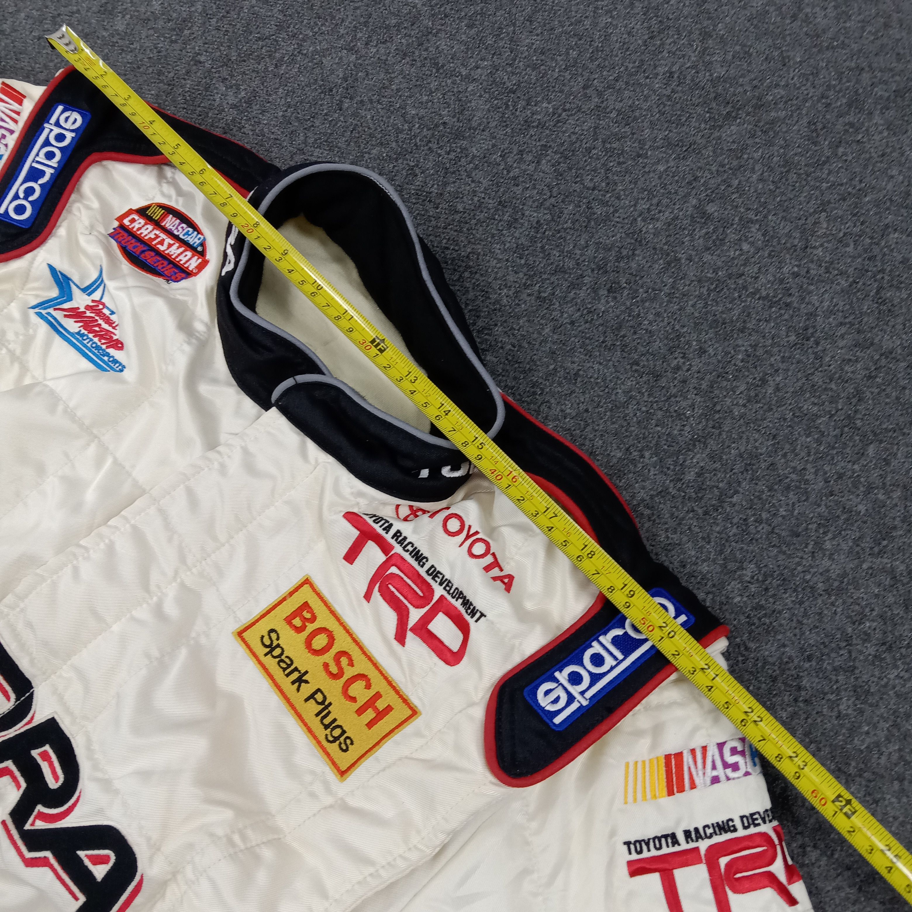 NASCAR × Tundra Sparco Tundra Toyota TRD Racing Motorsports Coverall Jacket Size US L / EU 52-54 / 3 - 12 Thumbnail