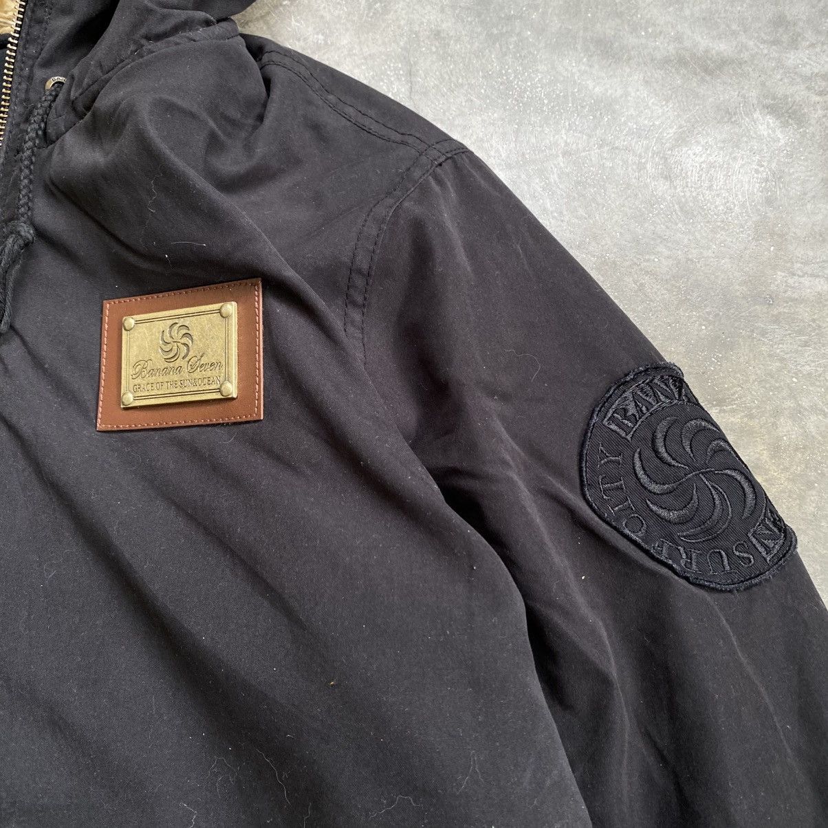 Japanese Brand 2000s Banana Seven Serpa Revisible Parka Jacket Size US M / EU 48-50 / 2 - 7 Thumbnail