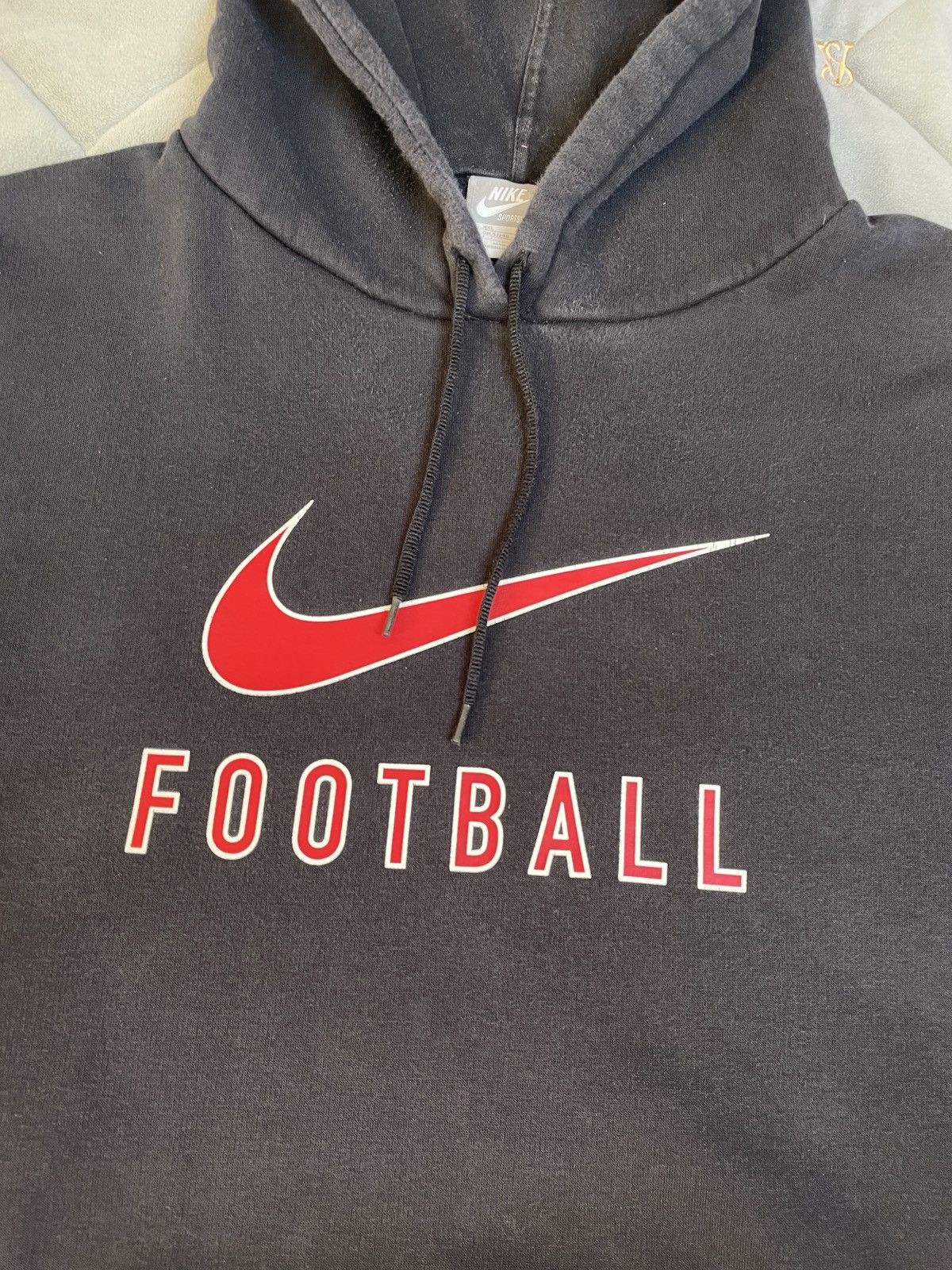 Nike × Vintage Vintage Nike Football Hoodie Size US XXL / EU 58 / 5 - 7 Thumbnail