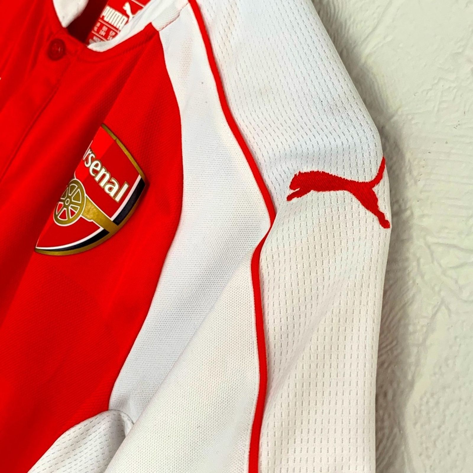 Puma AUTHENTIC ENGLISH PREMIER SOCCER ARSENAL JERSEY YOUTH XL Size US XS / EU 42 / 0 - 7 Thumbnail