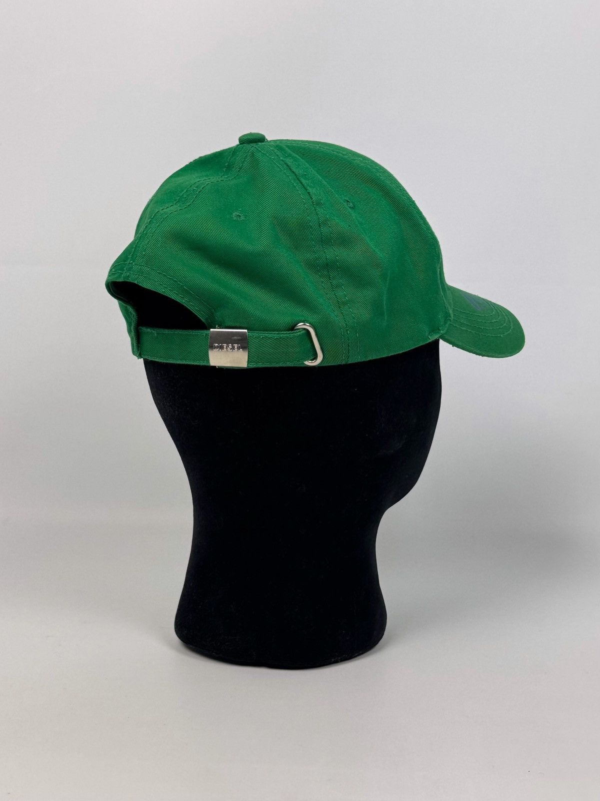 Diesel Y2K Diesel Bug Logo Face Graphic Strap Back Cap Hat Size ONE SIZE - 3 Thumbnail