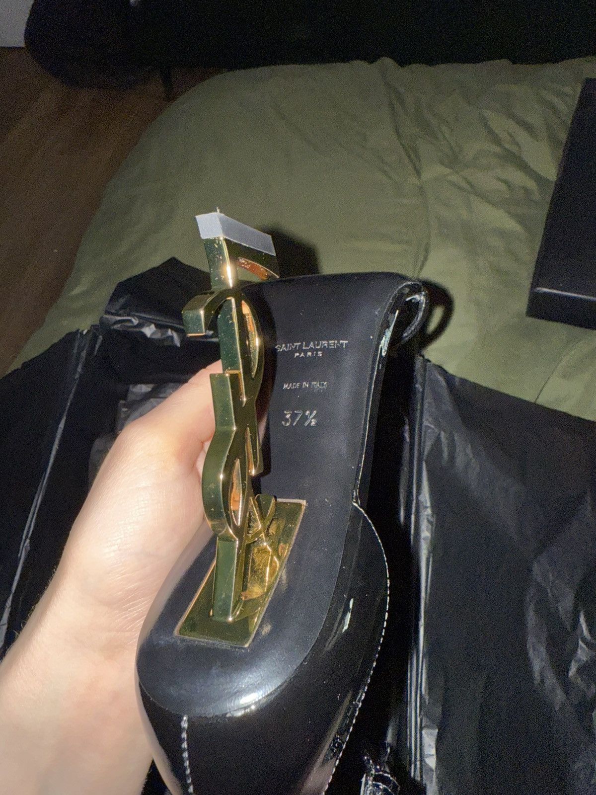 Yves Saint Laurent Opyum 110 heels Size US 7.5 / IT 37.5 - 5 Thumbnail