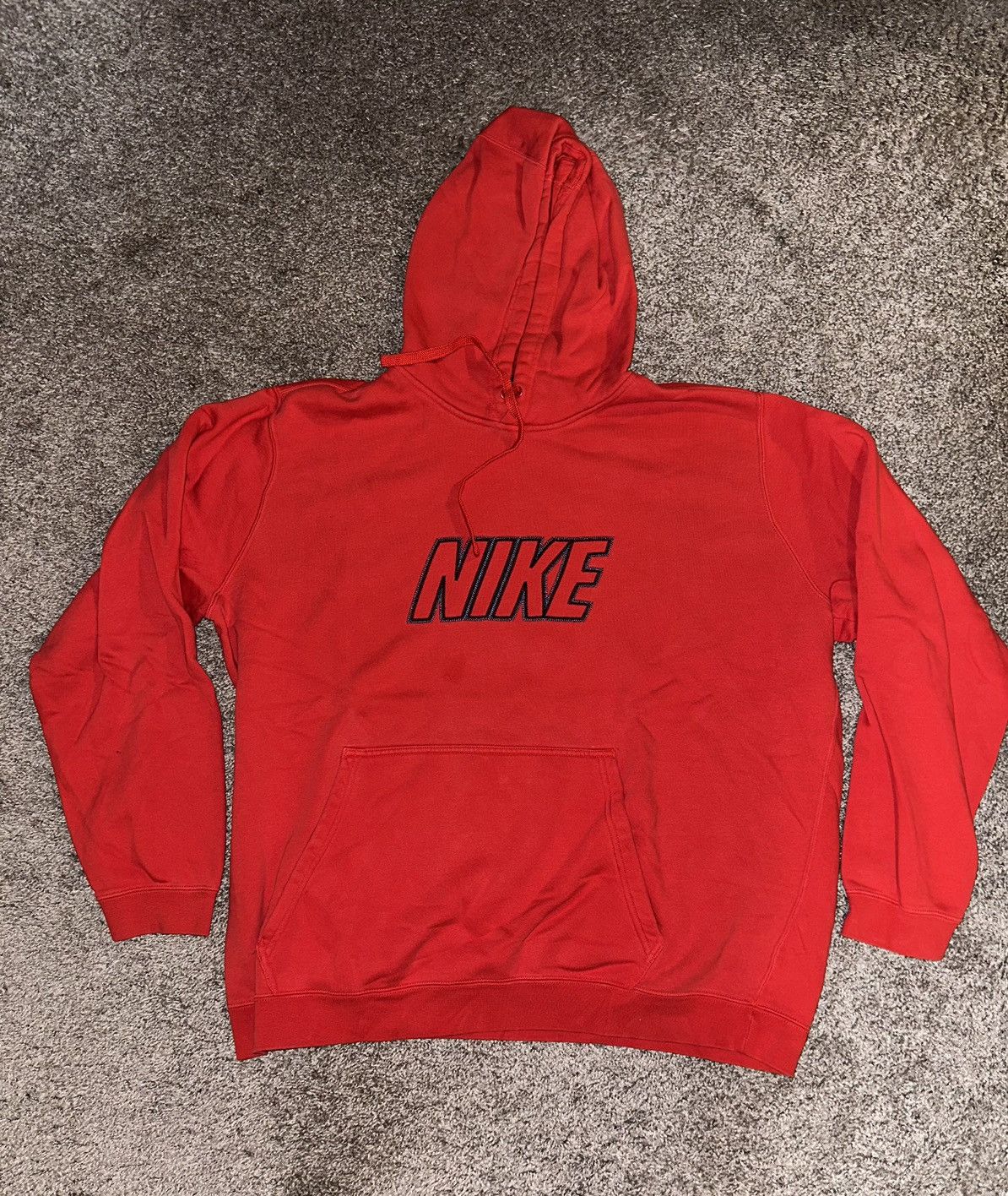 Nike Nike Spellout Red Hoodie Sweatshirt Size US XXL / EU 58 / 5 - 1 Thumbnail