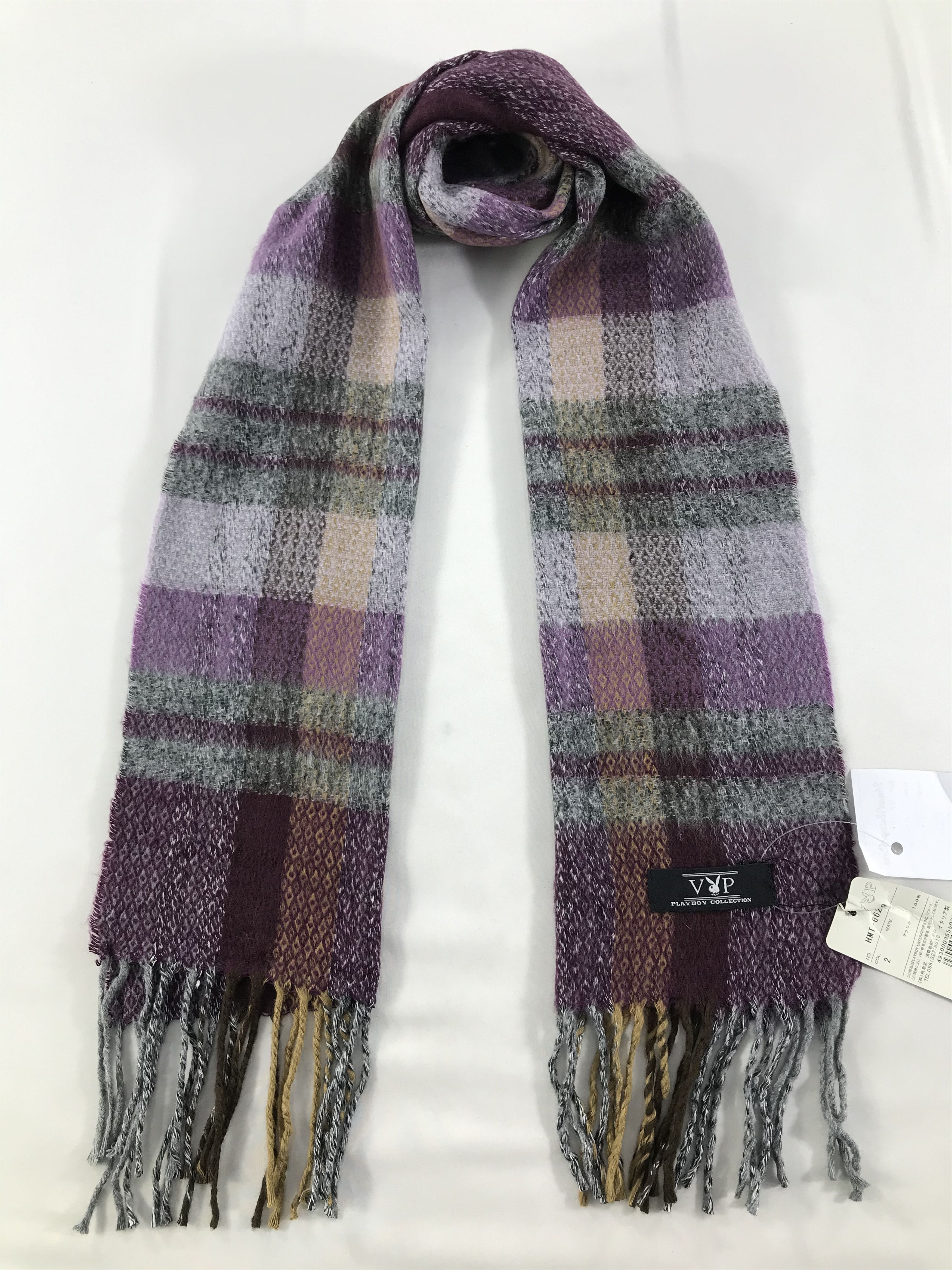 Playboy Vintage Playboy Scarf/Muffler/Neckwear MF1226 Size ONE SIZE - 1 Thumbnail