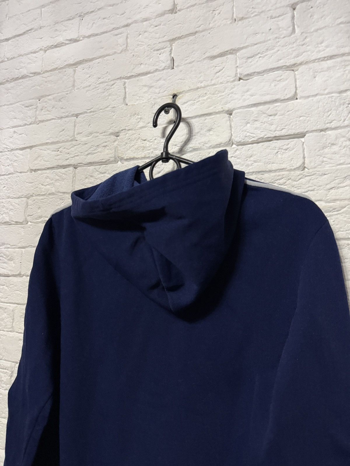 Adidas Rare Vintage 80`s Adidas Club Full Zip Hoodie France Sz S Size US S / EU 44-46 / 1 - 8 Thumbnail