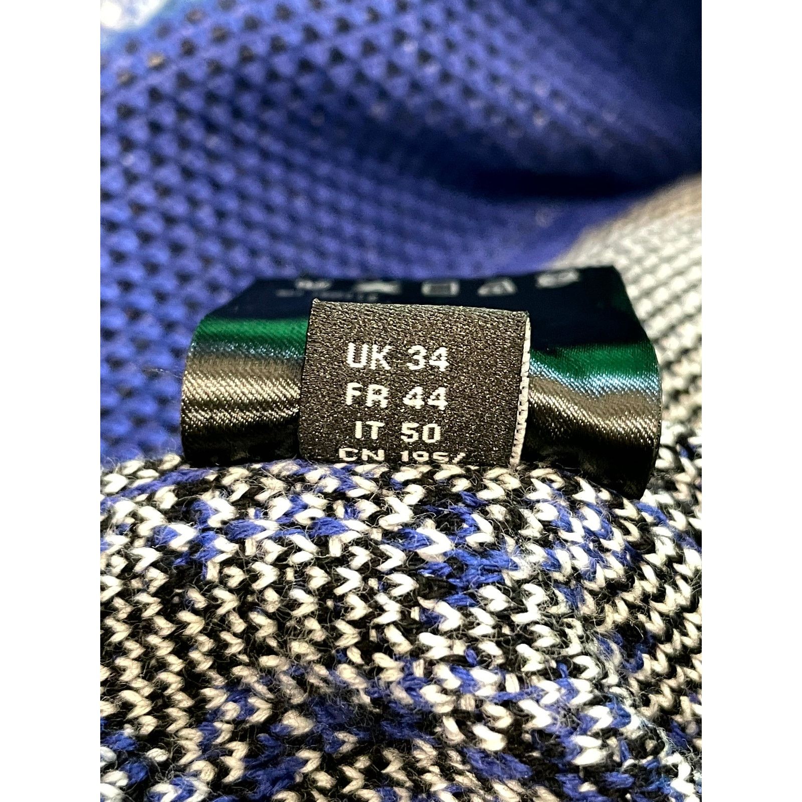 Amiri Amiri Knit Paisley Blue Sweats Size US 34 / EU 50 - 6 Thumbnail