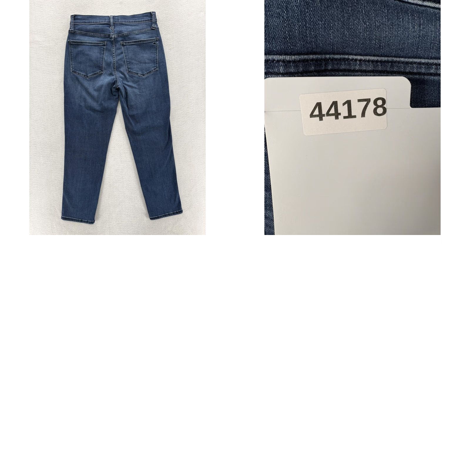 Madewell Madewell Jeans Womens 28 Blue Mid Rise Stovepipe Straight Leg Stretch Denim Size 28" / US 6 / IT 42 - 9 Thumbnail