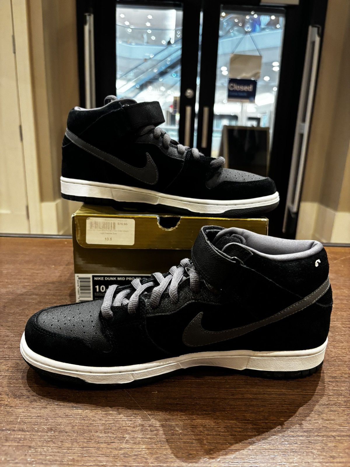 Nike Nike Dunk SB Mid ‘ISO Orange Label Black Dark Grey’ Size US 10.5 / EU 43-44 - 2 Thumbnail