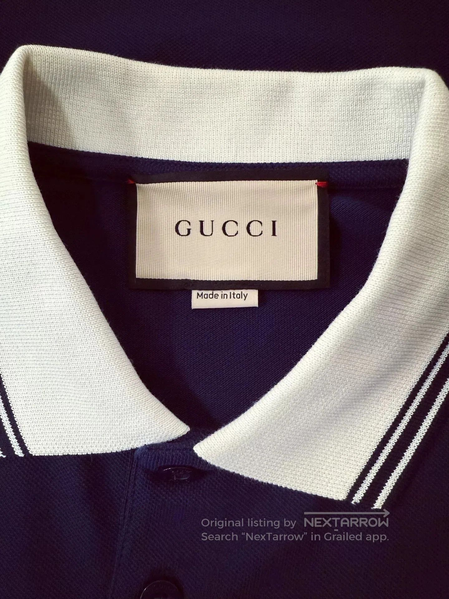 Gucci Gucci Short-Sleeve Polo Shirt. Size US L / EU 52-54 / 3 - 7 Thumbnail