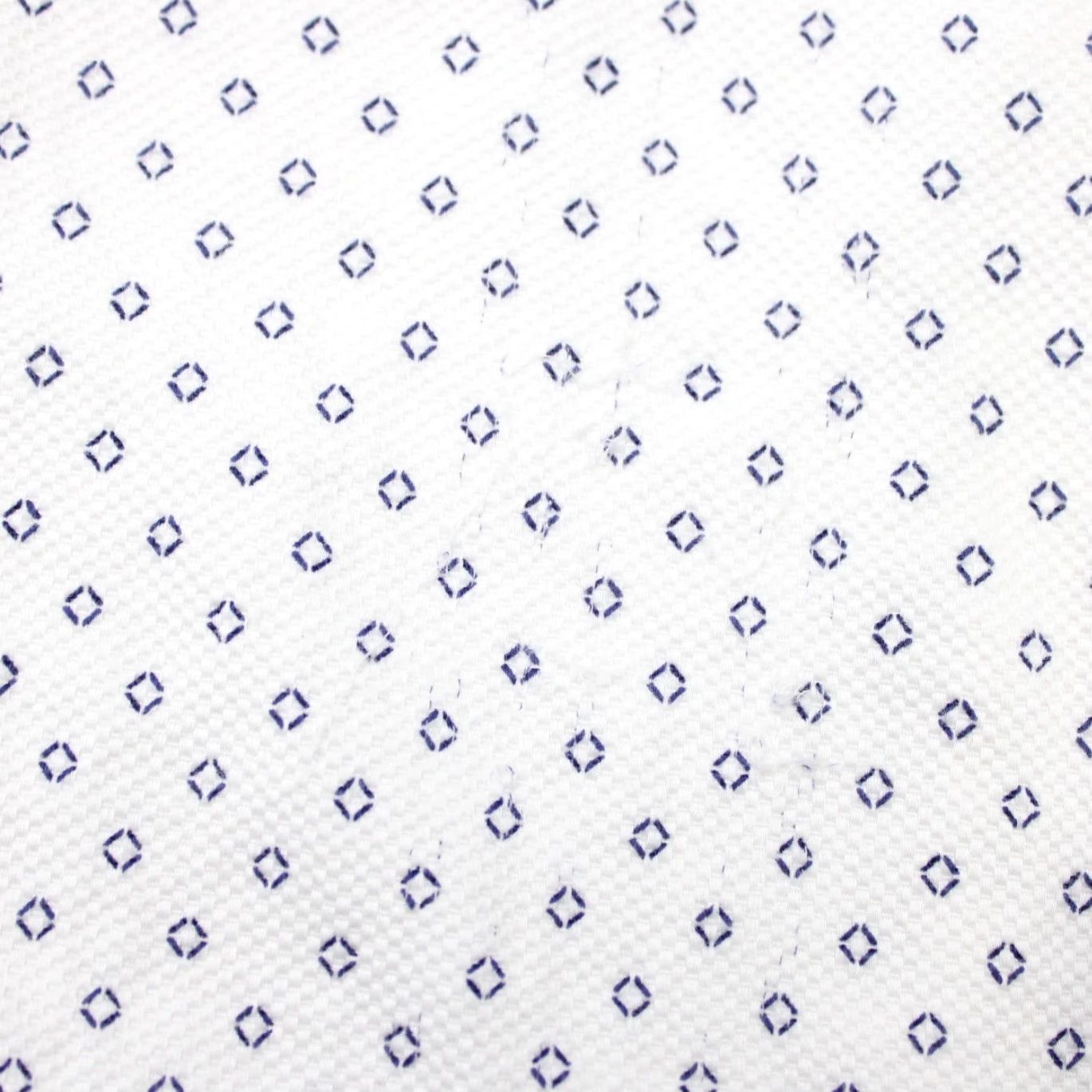 Ted Baker Ted Baker London Shirt Men L White Geometric Cotton Stretch L/S Button Up Boyfriend Regular Filtration: 90s London Size US L / EU 52-54 / 3 - 5 Thumbnail