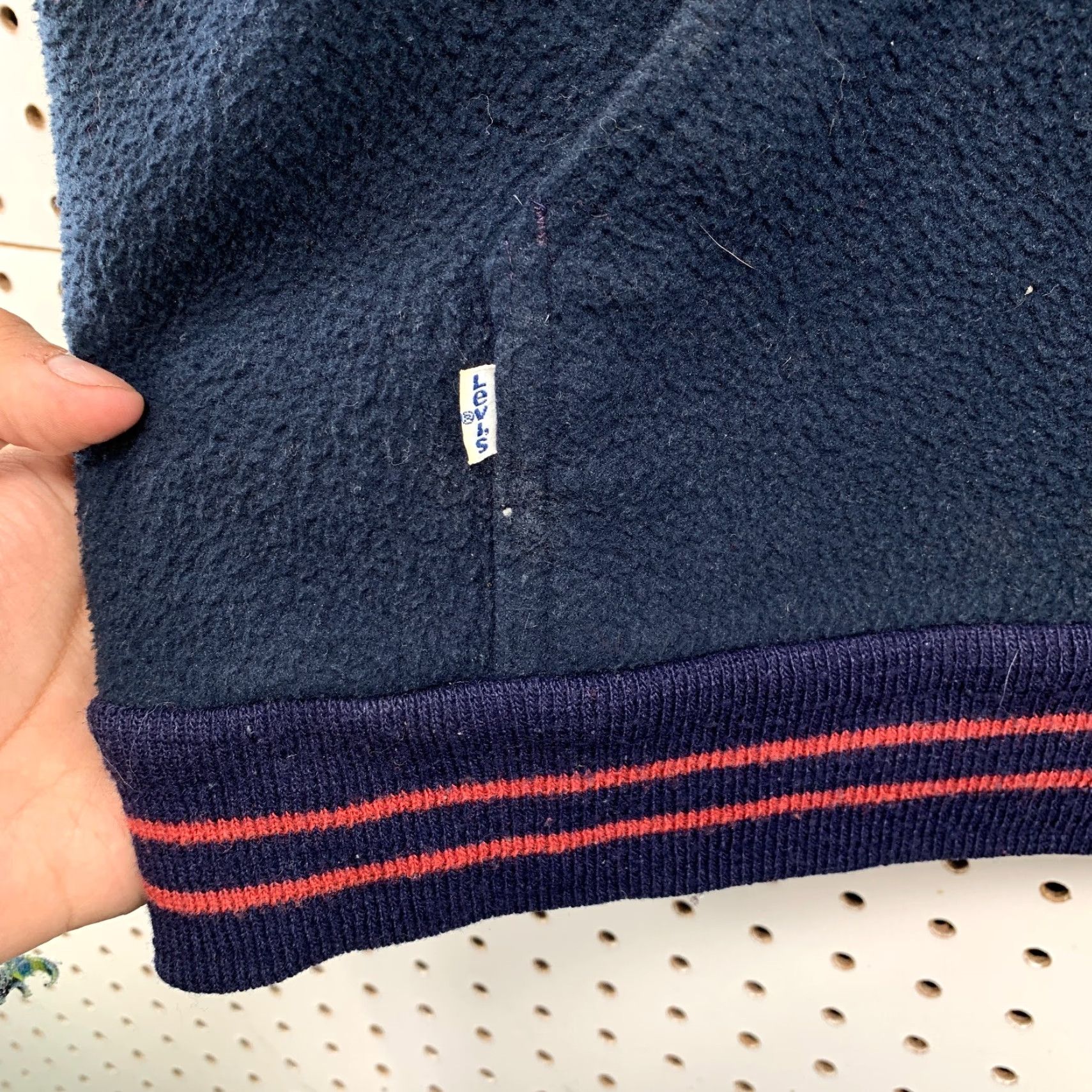 Levi's VINTAGE Levi's Fleece Sherpa 1/4 Zip Pullover Mens Large Blue DeepPile USA Sweater 70s 80s USA Mens Large Blue DeepPile 1/4 Zip Fleece Sherpa Levi's Size US L / EU 52-54 / 3 - 6 Thumbnail