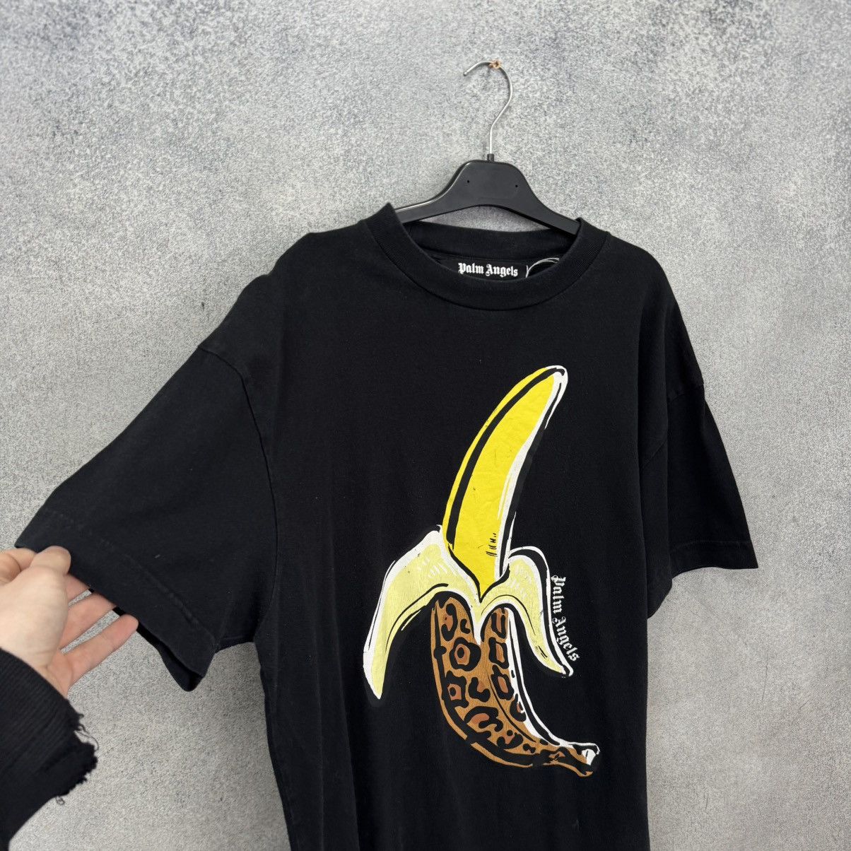 Palm Angels Palm Angels T-shirt Big Logo Banana Size US L / EU 52-54 / 3 - 3 Thumbnail