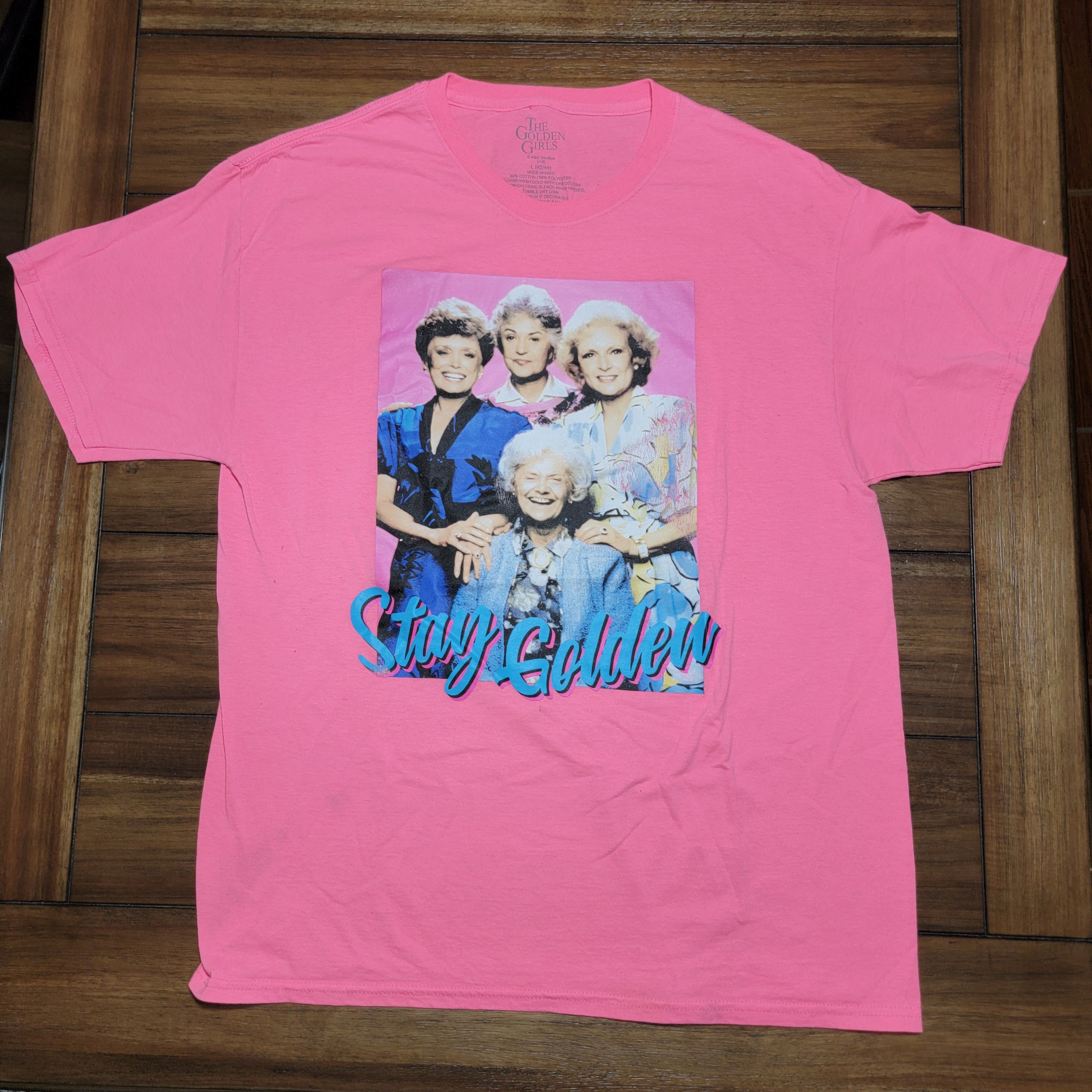 Other The Golden Girls SS Unisex Tee "Stay Golden" - Large (42/44) Size L / US 10 / IT 46 - 1 Thumbnail