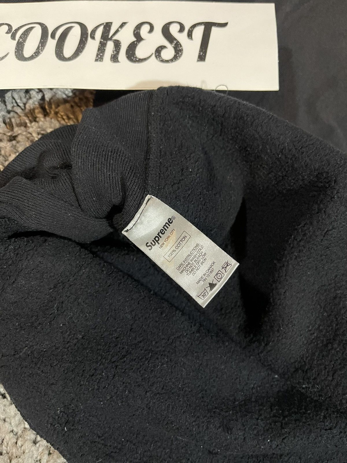 Supreme 2016FW Supreme Box Logo Hooded Sweatshirt Hoodie Black Size US M / EU 48-50 / 2 - 13 Thumbnail