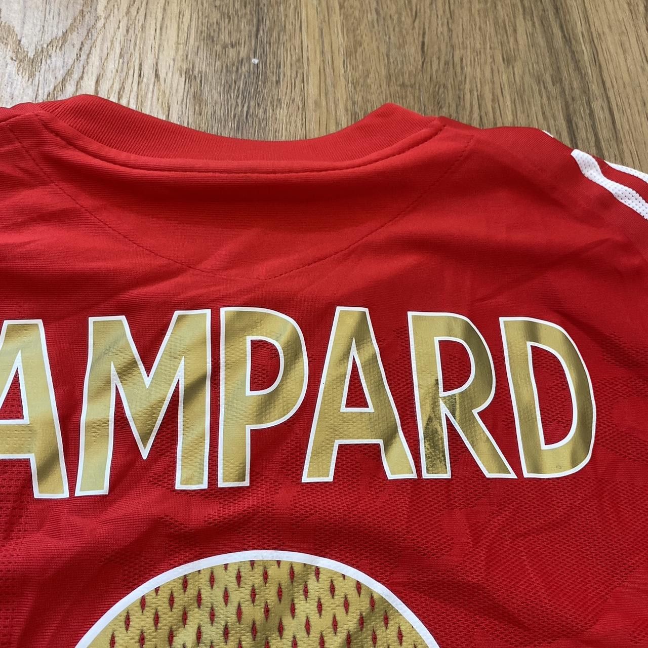 Umbro 2006-08 *8 Lampard England Umbro Longsleeve Football Shirt Size US L / EU 52-54 / 3 - 6 Thumbnail