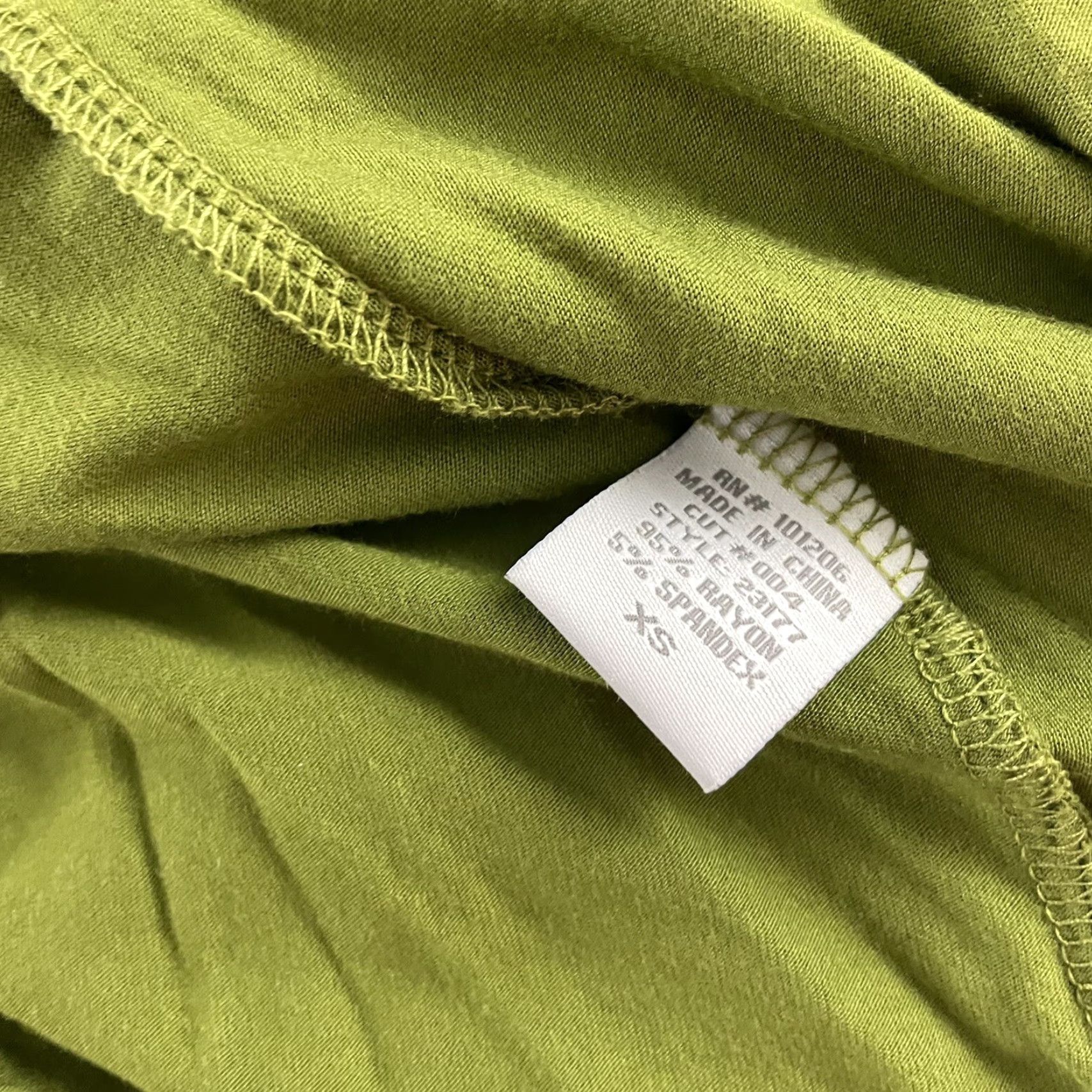 Soft Surroundings Soft Surroundings Open Front Flowy Cardigan Top Women's XS Green Blouse Open Womens Cardigan Top Green XS Regular Size L / US 10 / IT 46 - 5 Thumbnail