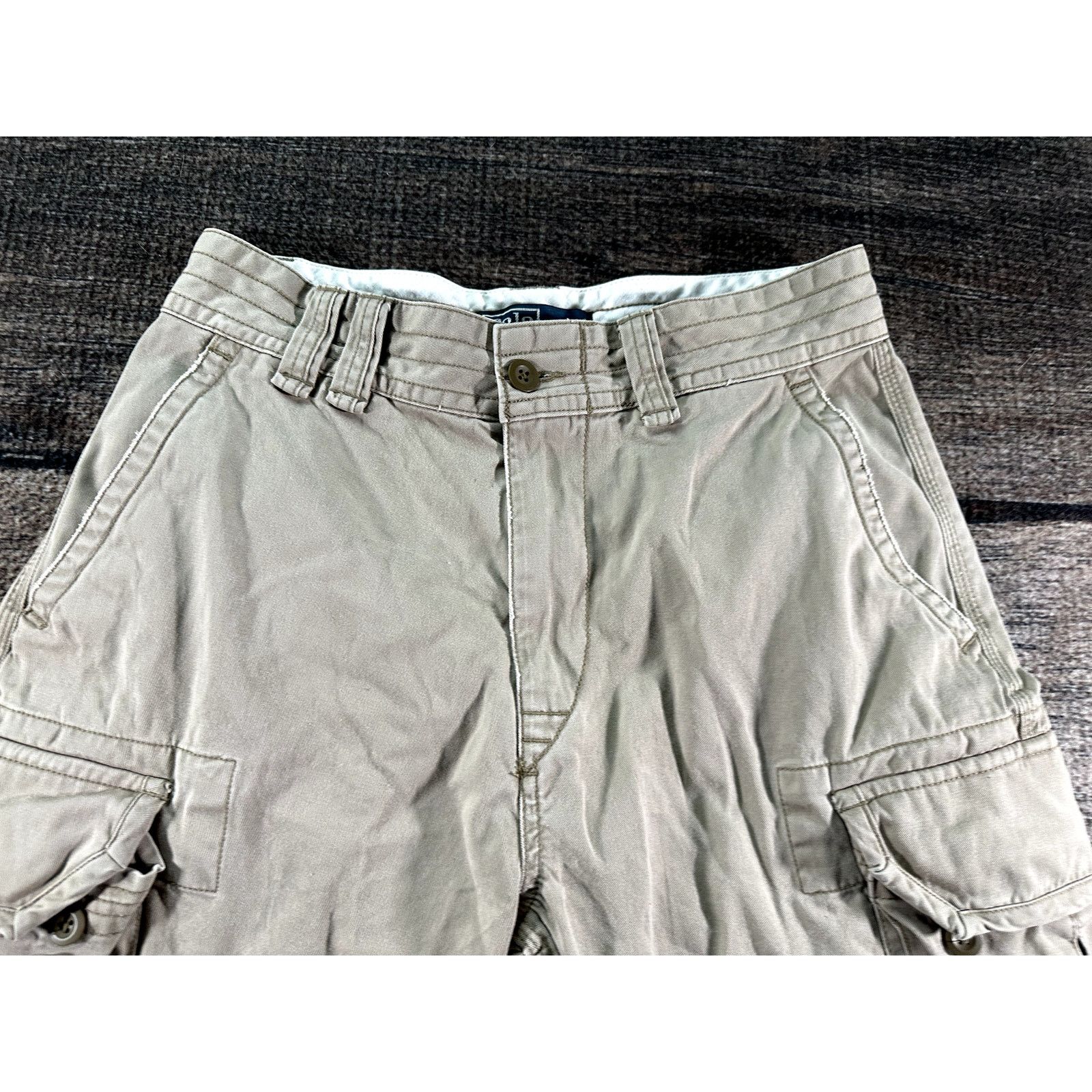 Polo Ralph Lauren Polo Ralph Lauren Men's Tan Chino Cargo Shorts Size 30 x 10 Size US 30 / EU 46 - 2 Thumbnail