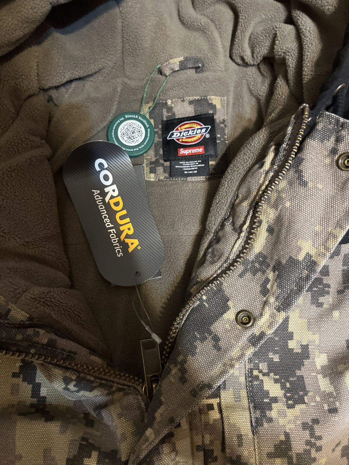 Dickies × Supreme Supreme Dickies Cordura Hooded Work Jacket Size US M / EU 48-50 / 2 - 3 Thumbnail