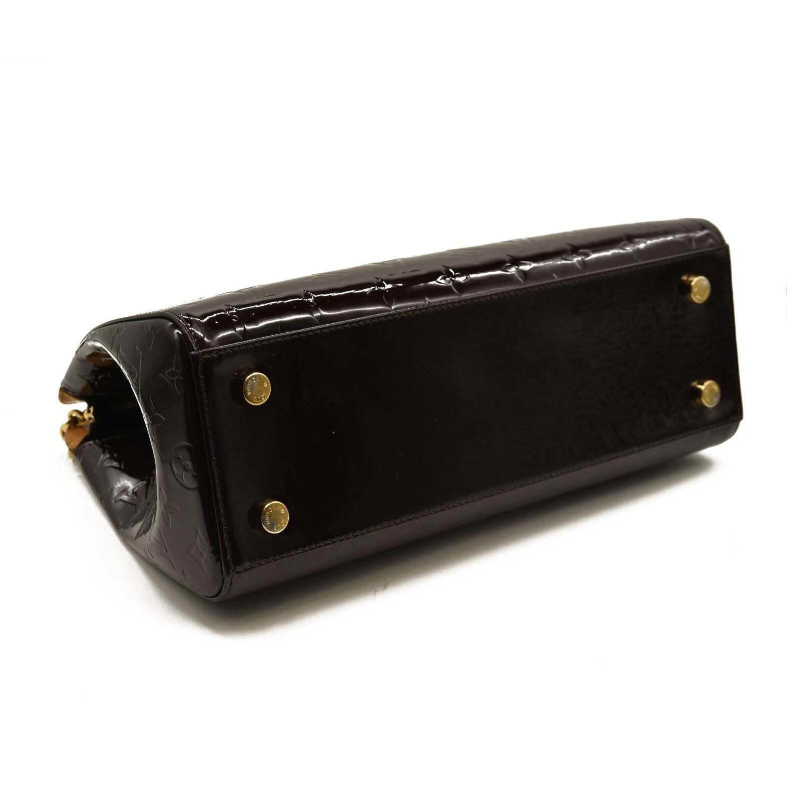 Louis Vuitton Louis Vuitton Vernis Brea MM Amarante DR0125 Size ONE SIZE - 4 Thumbnail
