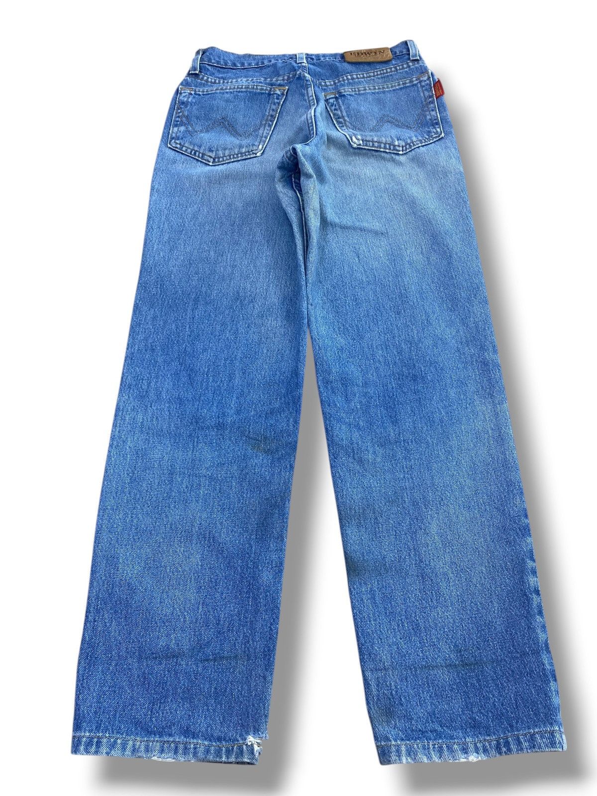 Edwin Edwin US Classic Faded Blue Wash Style Loose Jeans Size US 27 - 3 Thumbnail